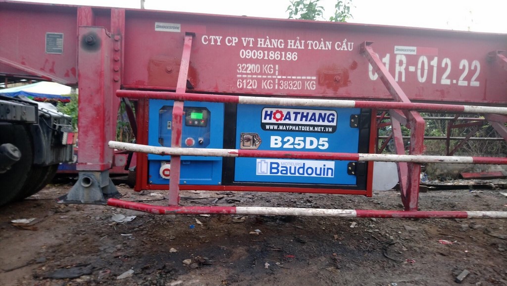 Máy phát điện cho container