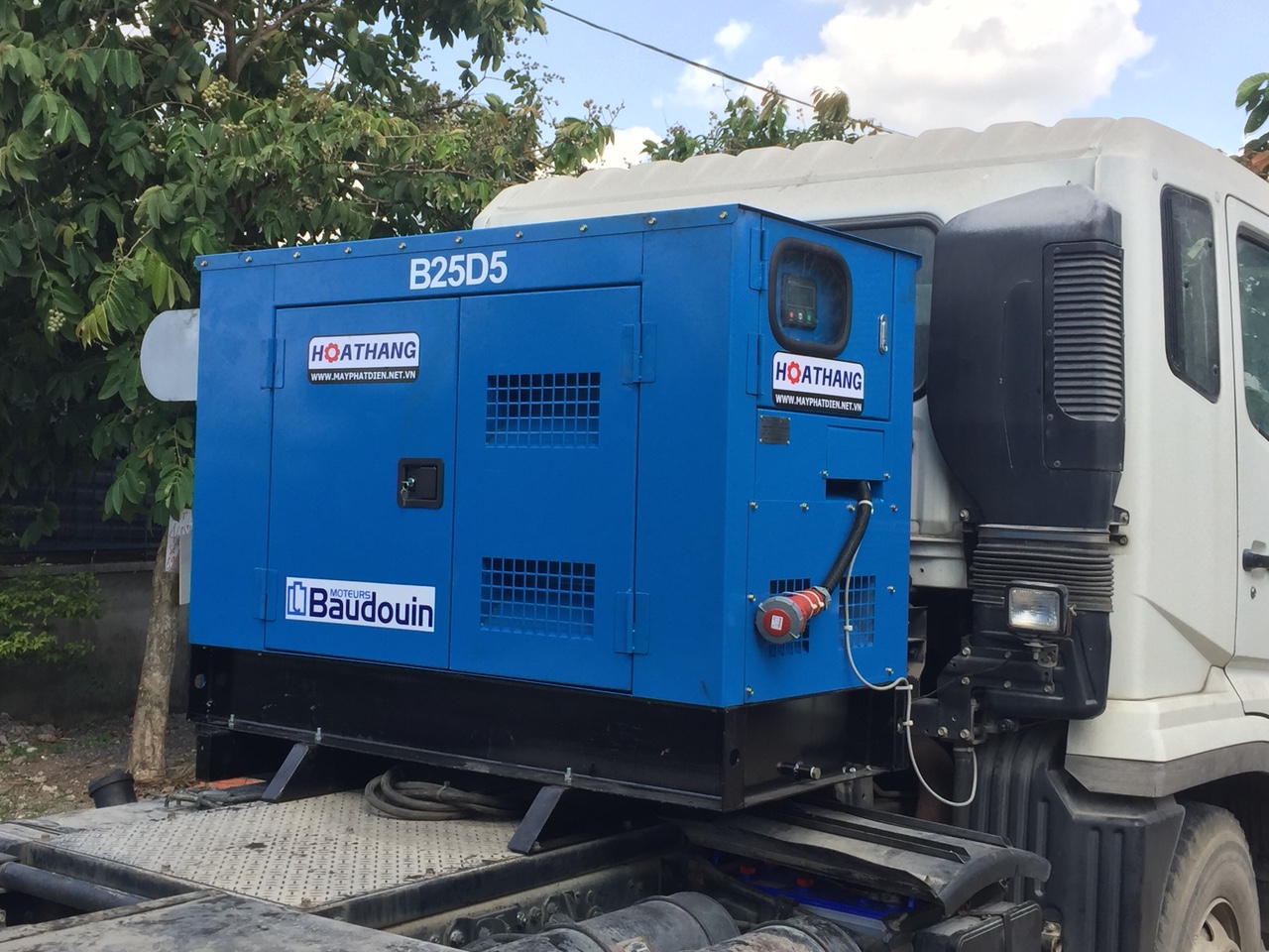 Máy phát điện cho container