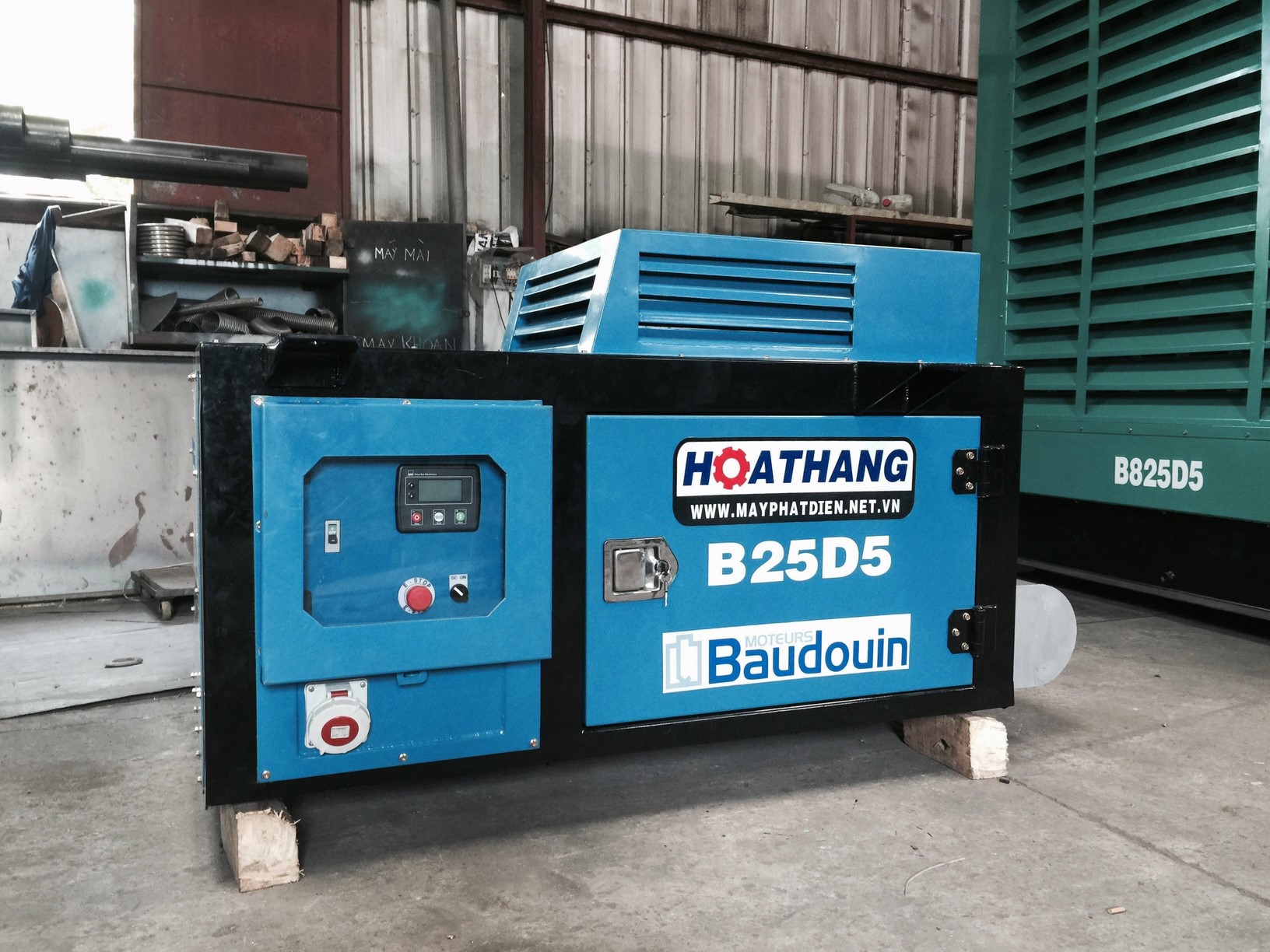 Máy phát điện cho container